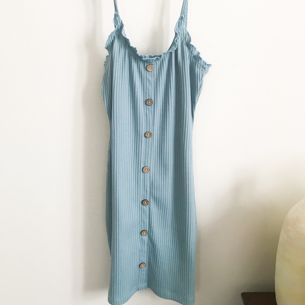 Carolina Blue Bodycon Dress🌿NWOT